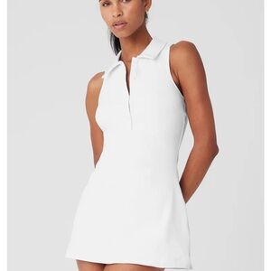 ALO Yoga White Tennis Dress